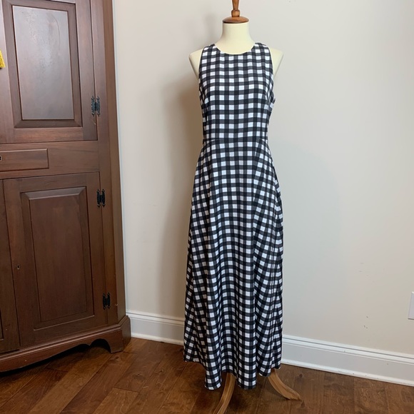 Banana Republic Dresses & Skirts - Banana Republic buffalo plaid black white dress